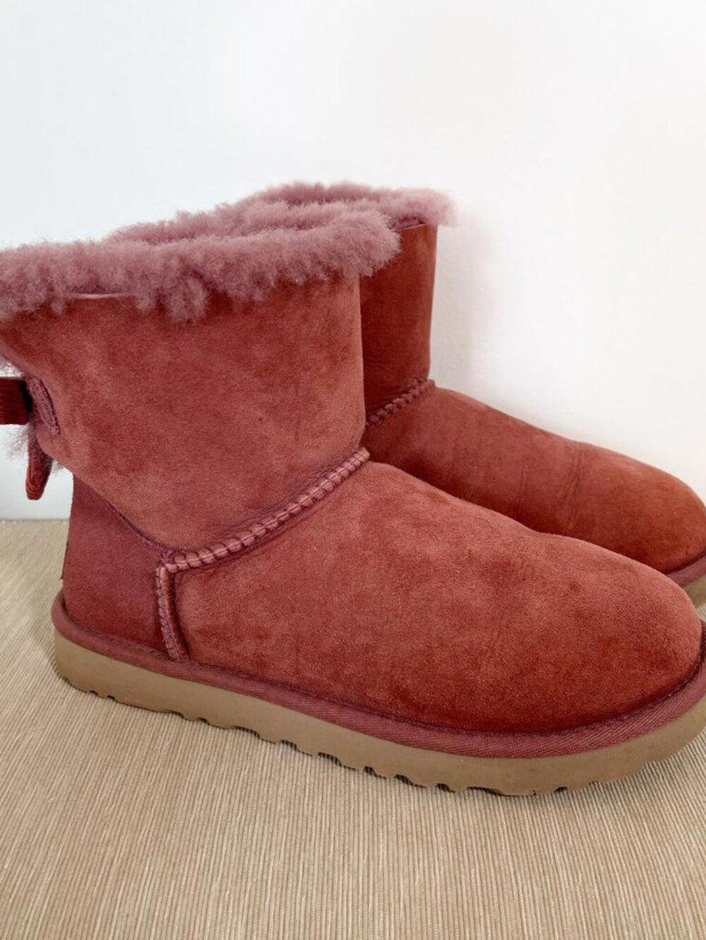 UGG Mini Bailey Bow Corduroy Boots